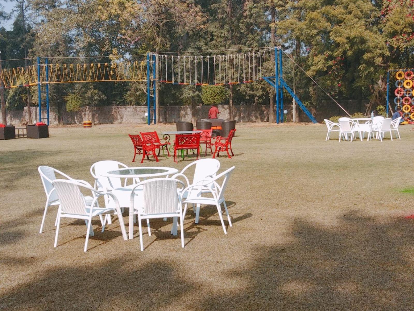 グルガウン Green Orchid Farms I Swimming Pool I Wedding I Partyヴィラ エクステリア 写真